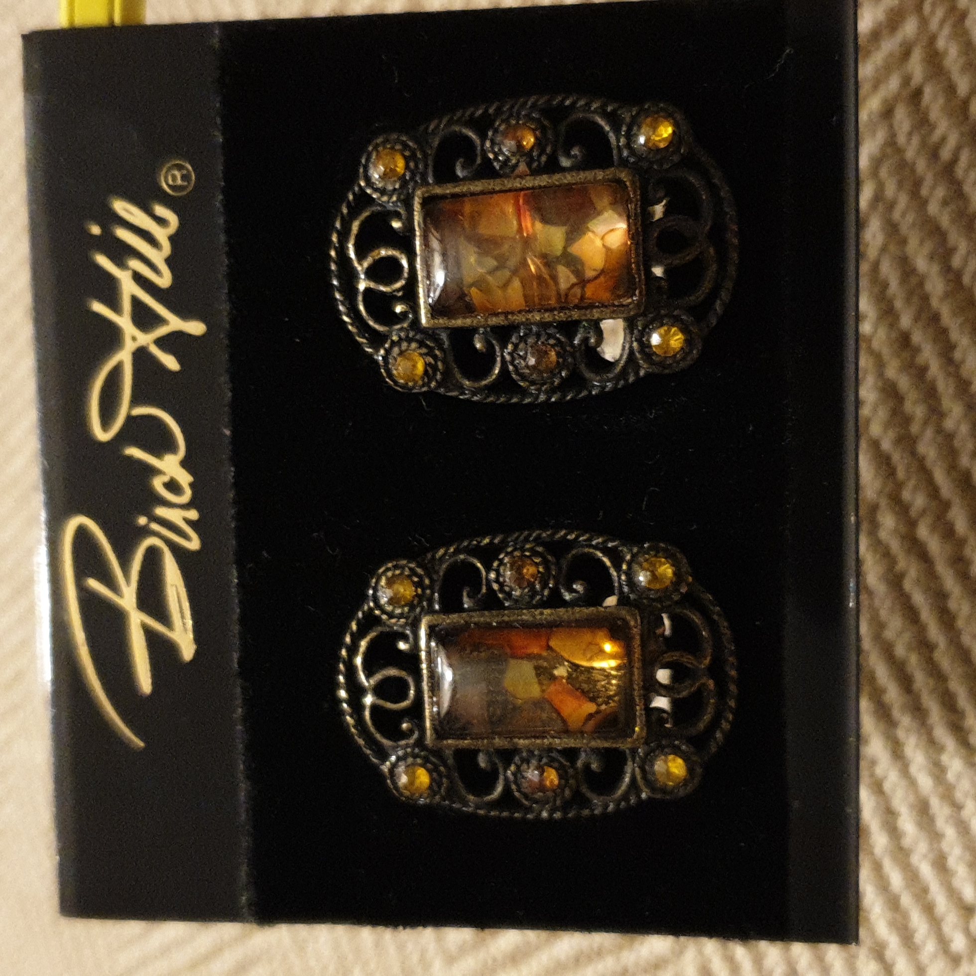 Birch Hill Clip Earrings